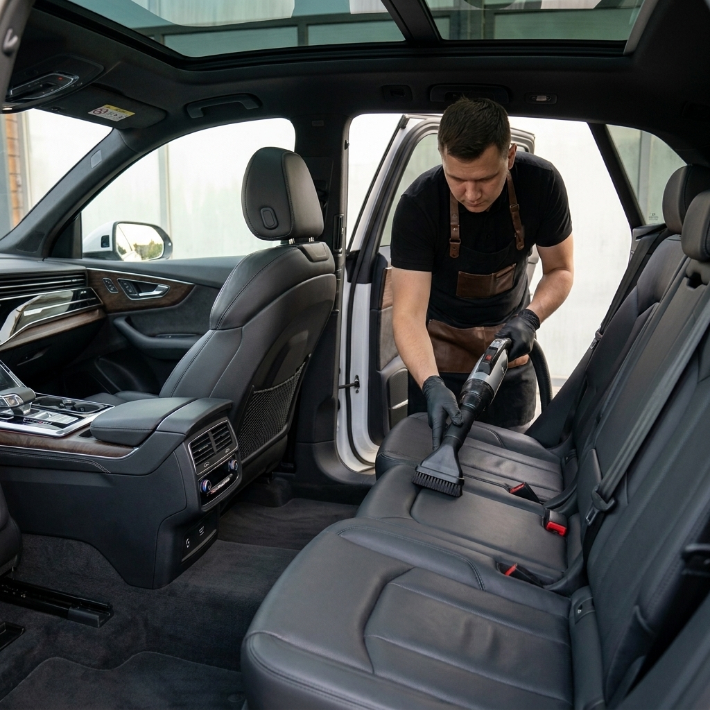 Interior deep cleaning car vacuum